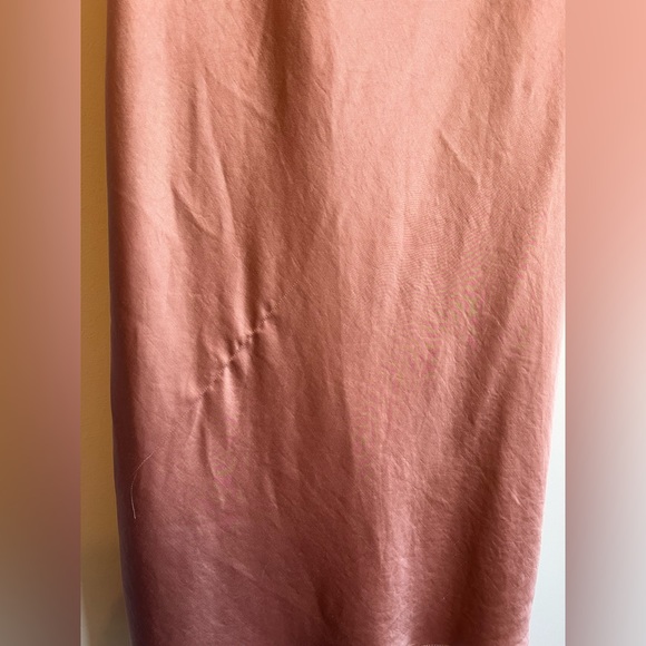 Express Satin Cowl Neck Midi Dress Size M - Picture 7 of 7